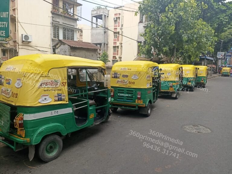 auto rickshaw advertising